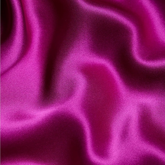 Rodarte One Shoulder Purple Silk Dress - Picture 8 of 11